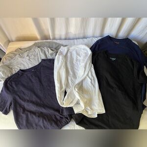 Gap and Cat & Jack Boys Cotton short sleeve , 1 long sleeve tee’s